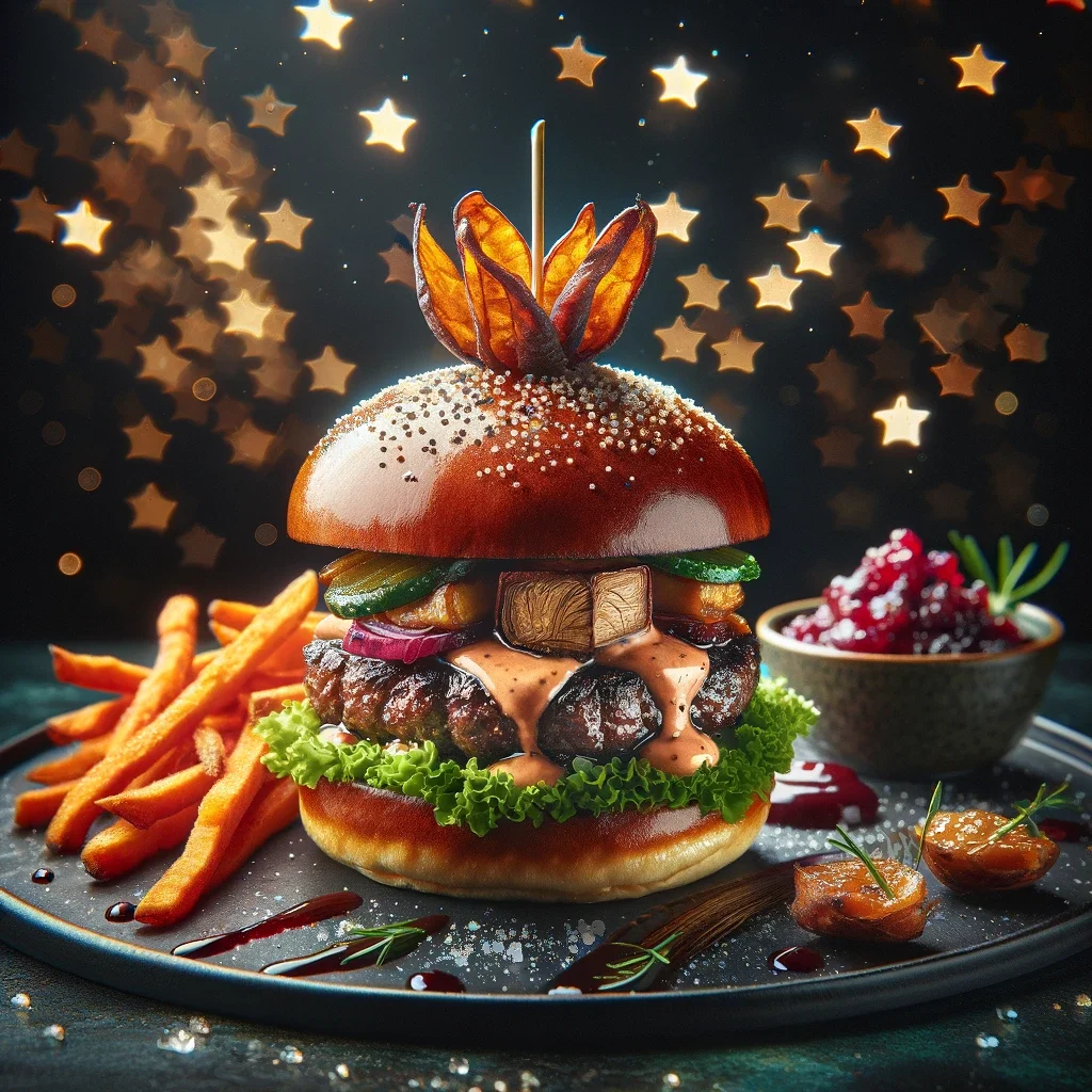 Rossini — visuel de création original Fusion Burger